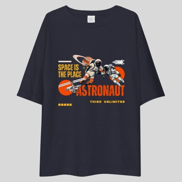 Astronaut - Swag, Retro Drop Shoulder Tee