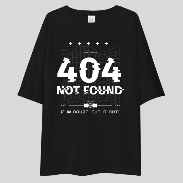 If In Doubt Cut It Out - Swag Drop Shoulder Tee - Image 2