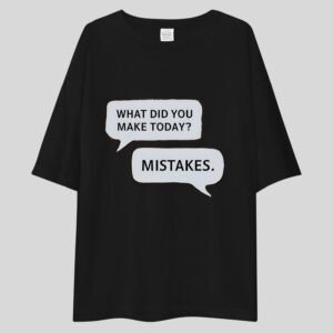 Alternative view of Text Bubble Joke - Funny, Cute, Swag - Drop Shoulder Tee