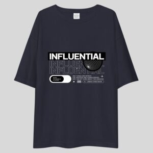 Alternative view of Influential - Swag Drop Shoulder Tee