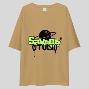 Alternative view of Savage Studio - Swag, Artistic Drop Shoulder Tee