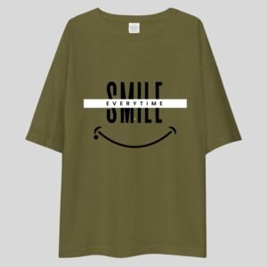Alternative view of Smile Every Time - Swag, Cute Drop Shoulder Tee