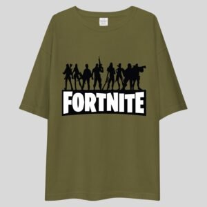 Alternative view of Fortnite - Gaming, Swag Drop Shoulder Tee