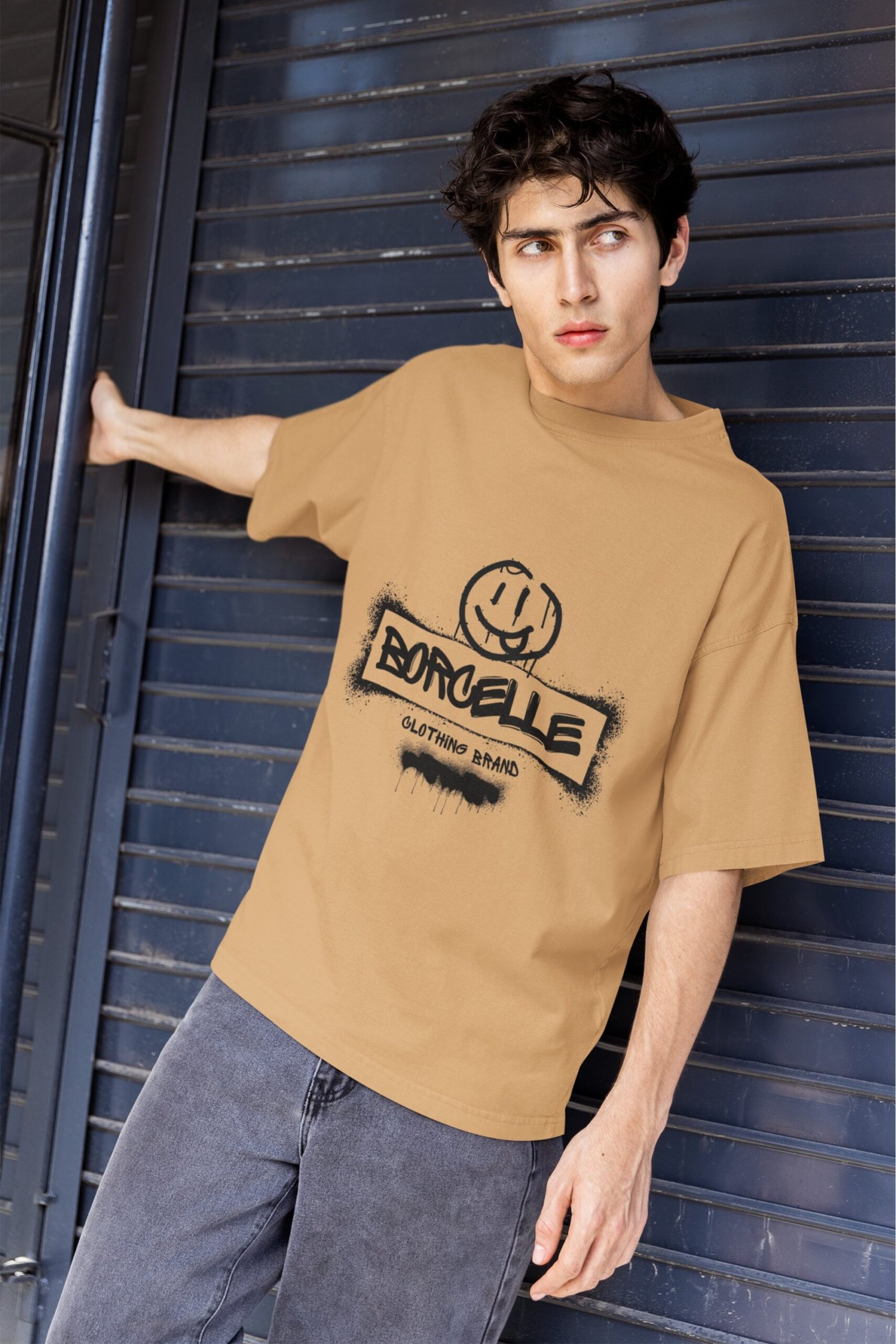 Borcelle Clothing Brand - Swag Drop Shoulder Tee - Image 3