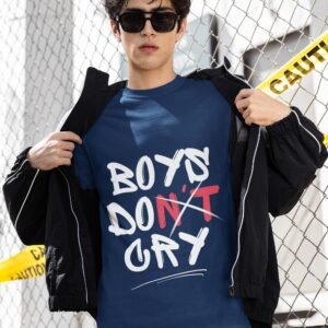 Awesome "Boys don't Cry" - Swag Drop Shoulder Tee
