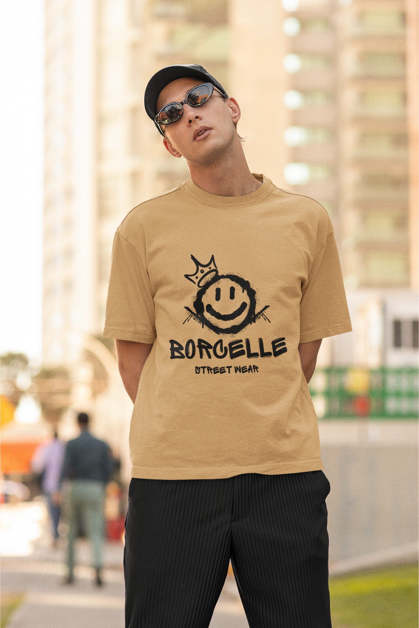 Borcelle Street Wear - Swag Drop Shoulder Tee - Image 3
