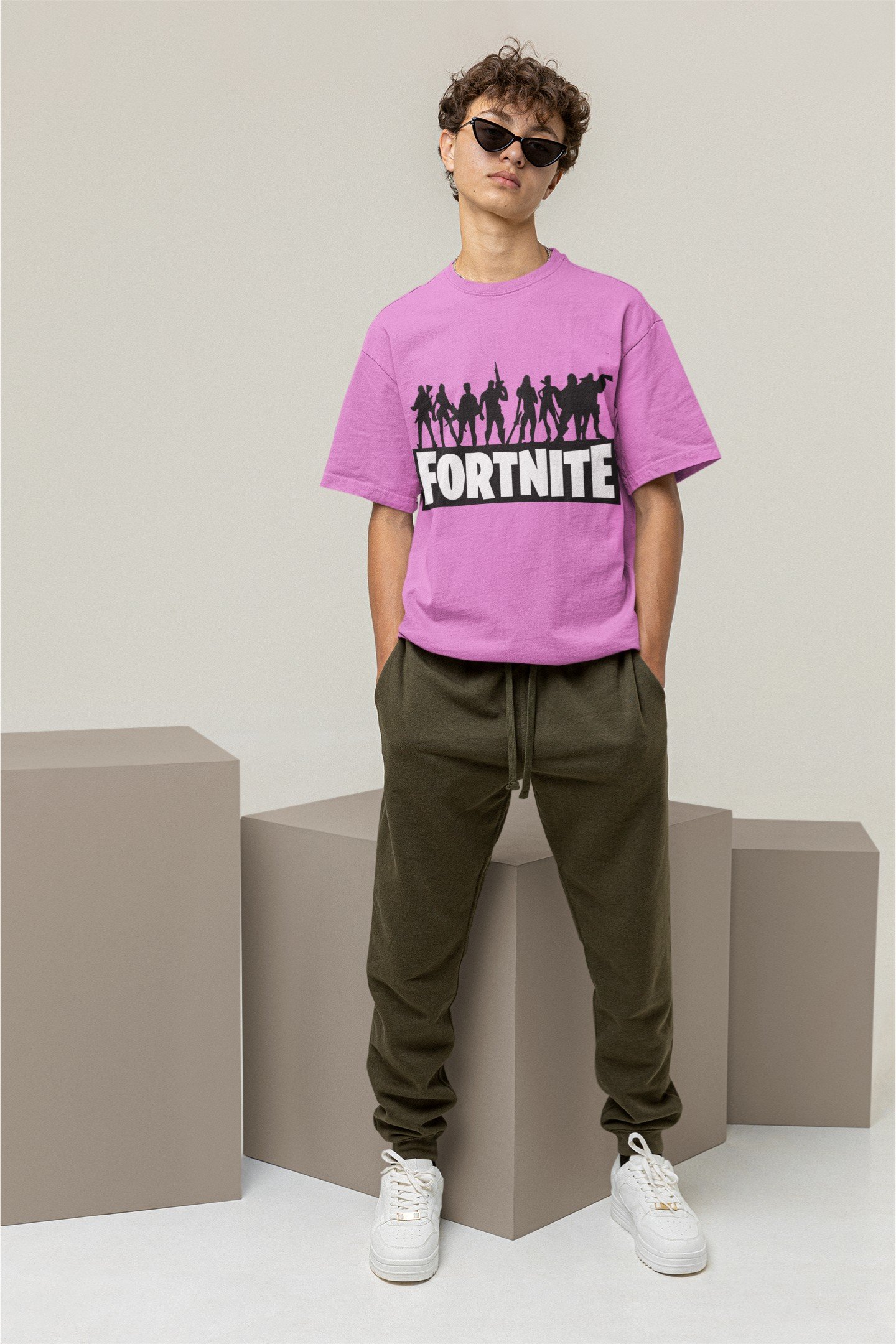 Fortnite - Gaming, Swag Drop Shoulder Tee - Image 3