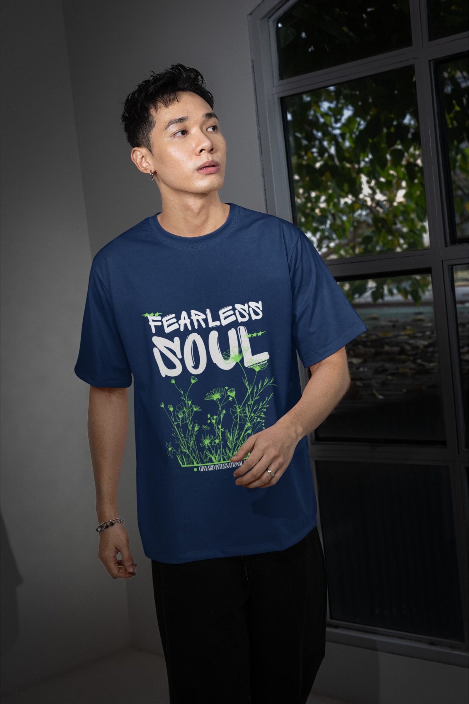 Fearless Soul - Swag Drop Shoulder Tee - Image 2