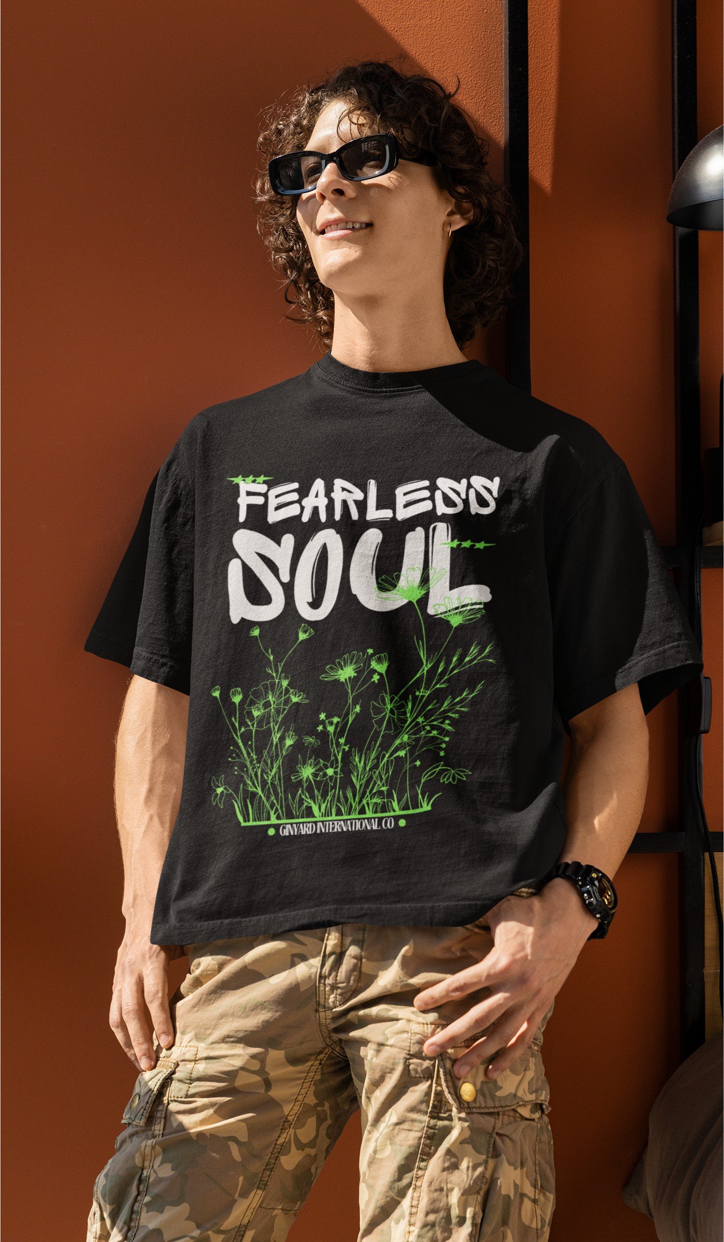 Fearless Soul - Swag Drop Shoulder Tee - Image 2