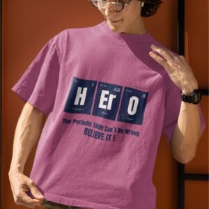 HERO - Funny , Swag, Nerdy, Drop Shoulder Tee