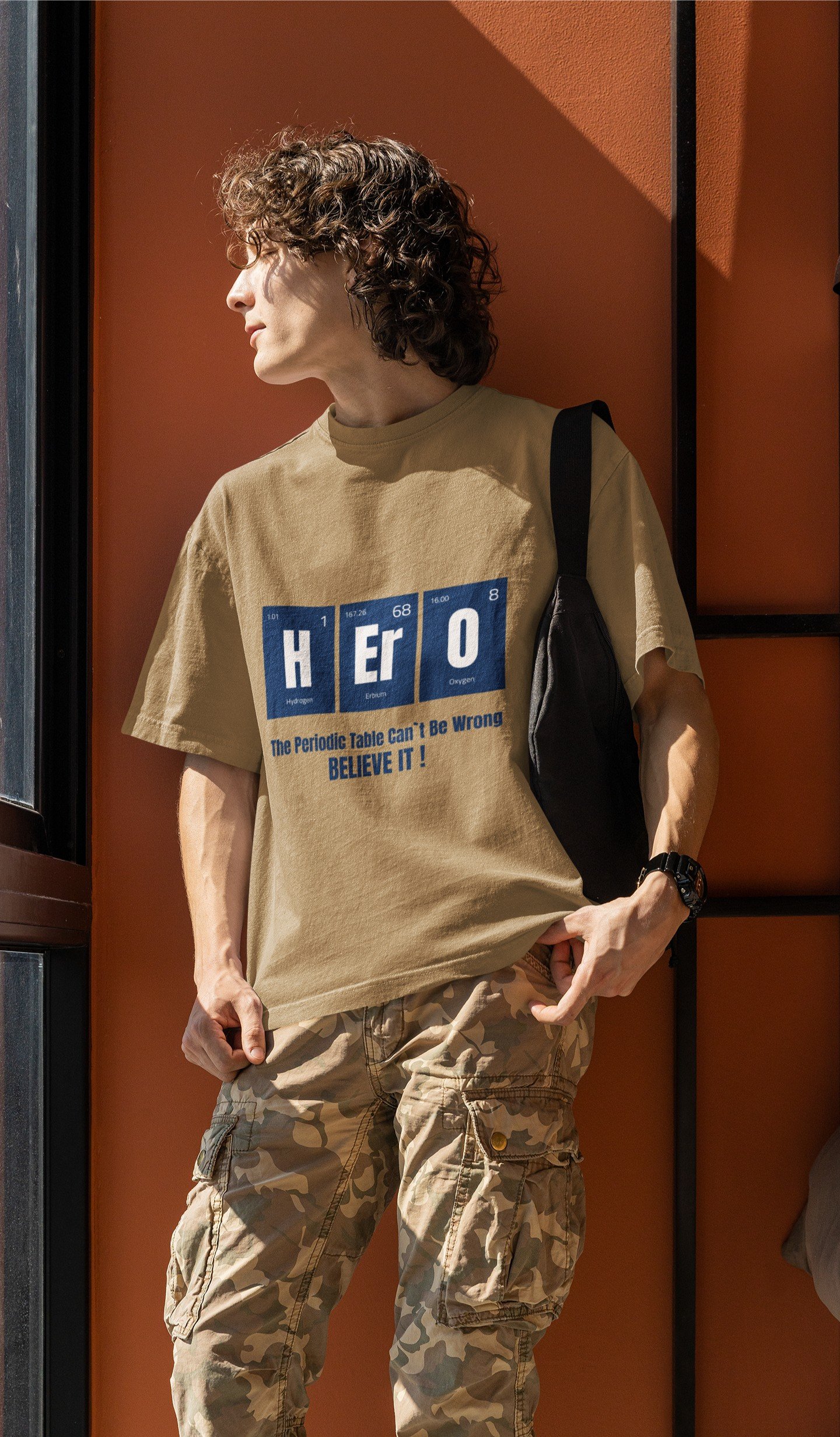 HERO - Funny , Swag, Nerdy, Drop Shoulder Tee - Image 2