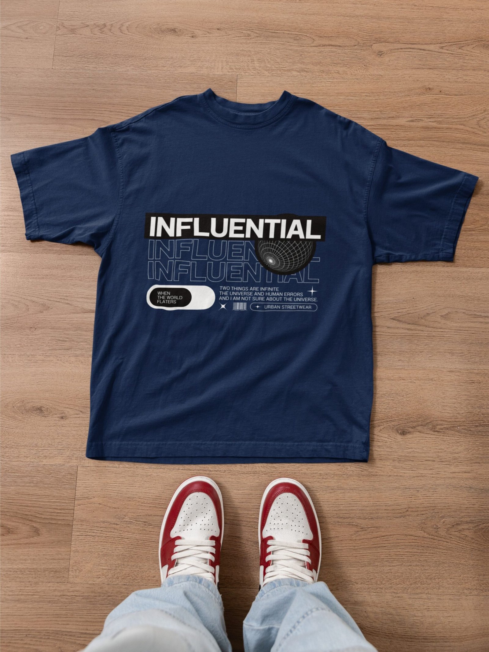 Influential - Swag Drop Shoulder Tee