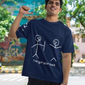 Alternative view of I Have Got Your Back - Funny, Cute Drop shoulder Tee
