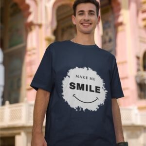 Alternative view of Make Me Smile - Swag Drop Shoulder Tee