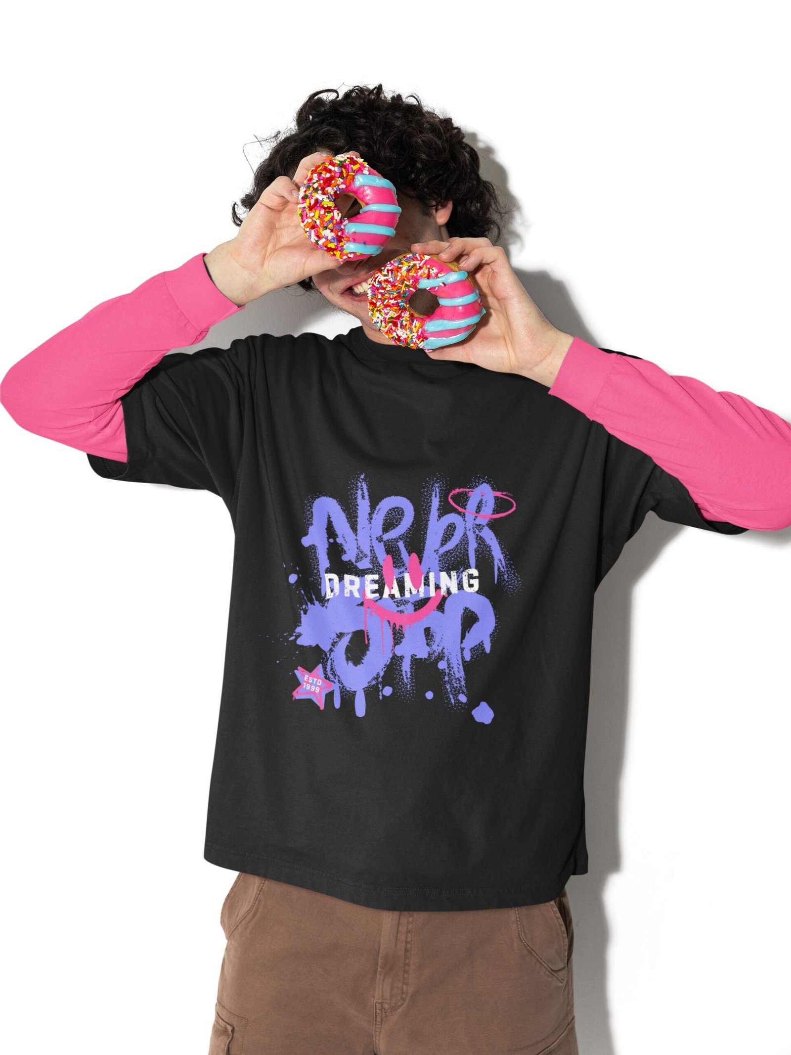 Never Stop Dreaming - Swag Drop Shoulder Tee