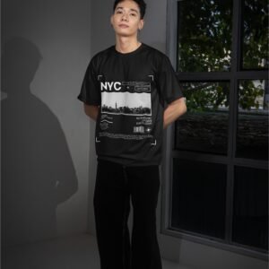 Alternative view of NYC - Swag Drop Shoulder Tee