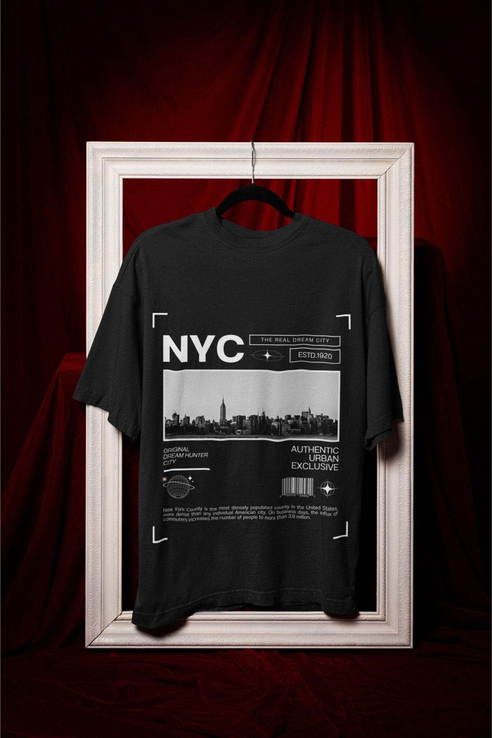 NYC - Swag Drop Shoulder Tee