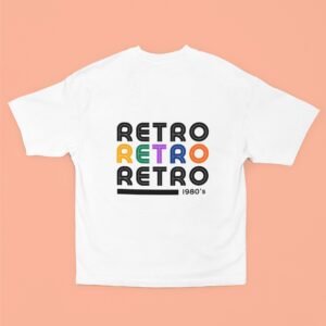 Alternative view of Retro - Swag, Retro Drop Shoulder Tee