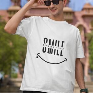 Alternative view of Smile Every Time - Swag, Cute Drop Shoulder Tee