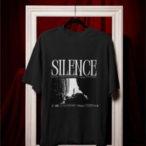 Alternative view of Silence - Swag Drop Shoulder Tee