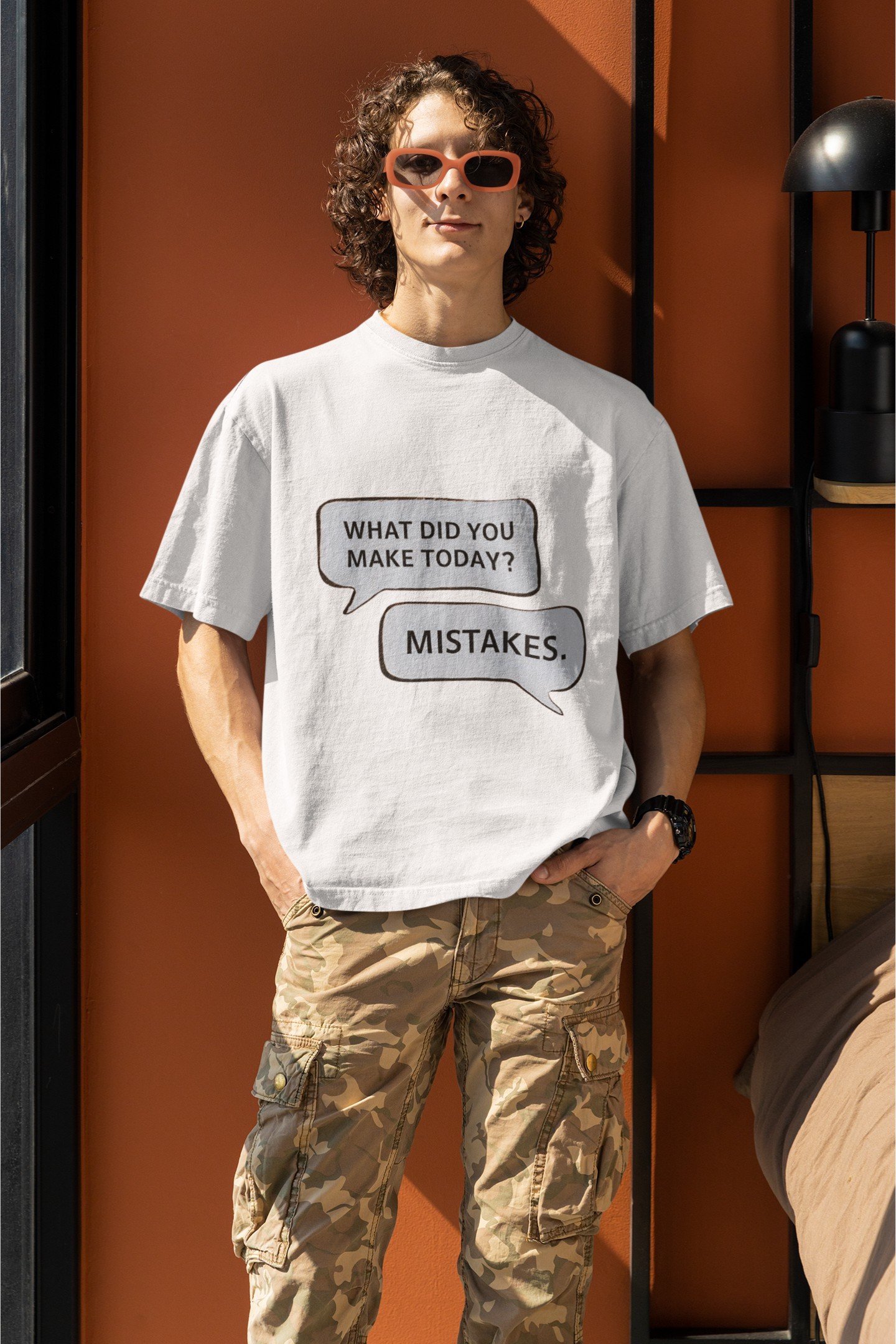 Awesome "Text Bubble Joke" - Funny, Cute, Swag - Drop Shoulder Tee