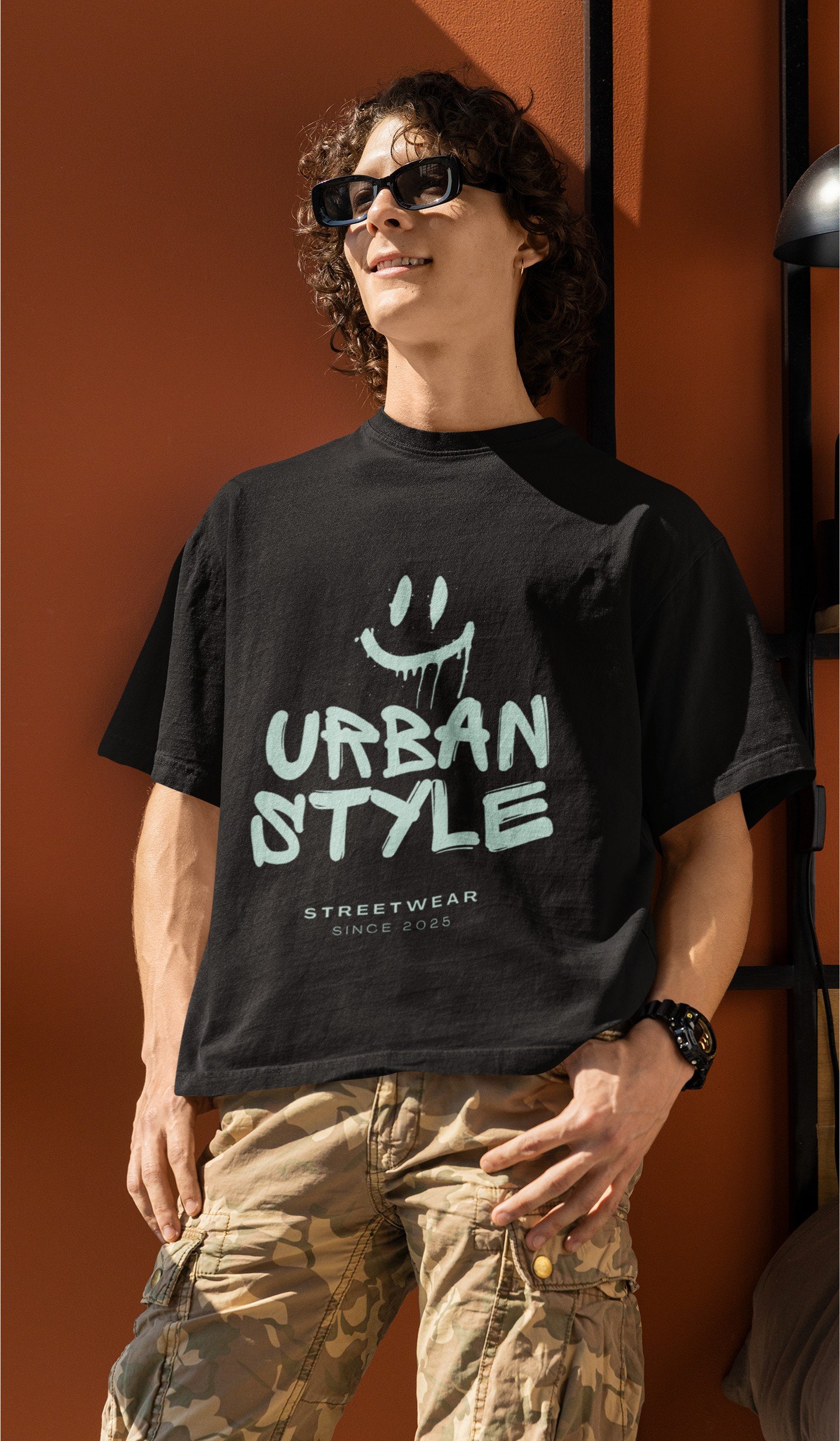 Awesome Urban Style Street Wear - Swag Drop Shoulder Tee - Image 2