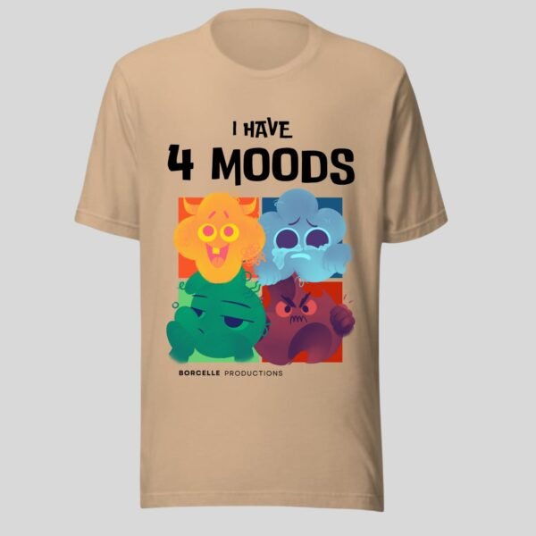 I Have 4 Moods - Swag Cotton Tee - Image 3