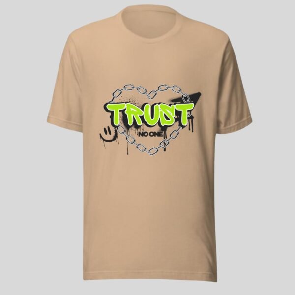 Trust No One - Swag Cotton Tee - Image 3
