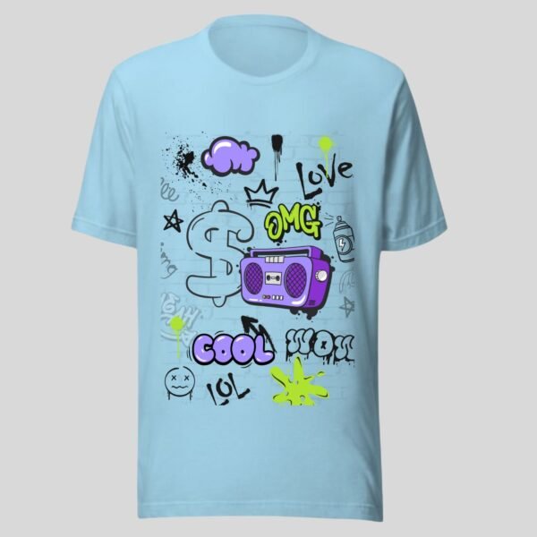 Cool Graffiti - Swag Cotton Tee - Image 2