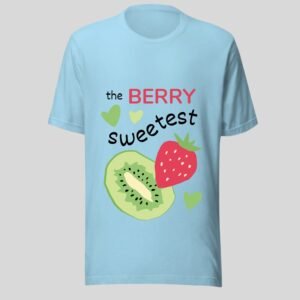 Alternative view of The Berry Sweetest - Cute Cotton Tee