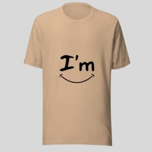 Alternative view of I'm - Swag Motivational Cotton Tee