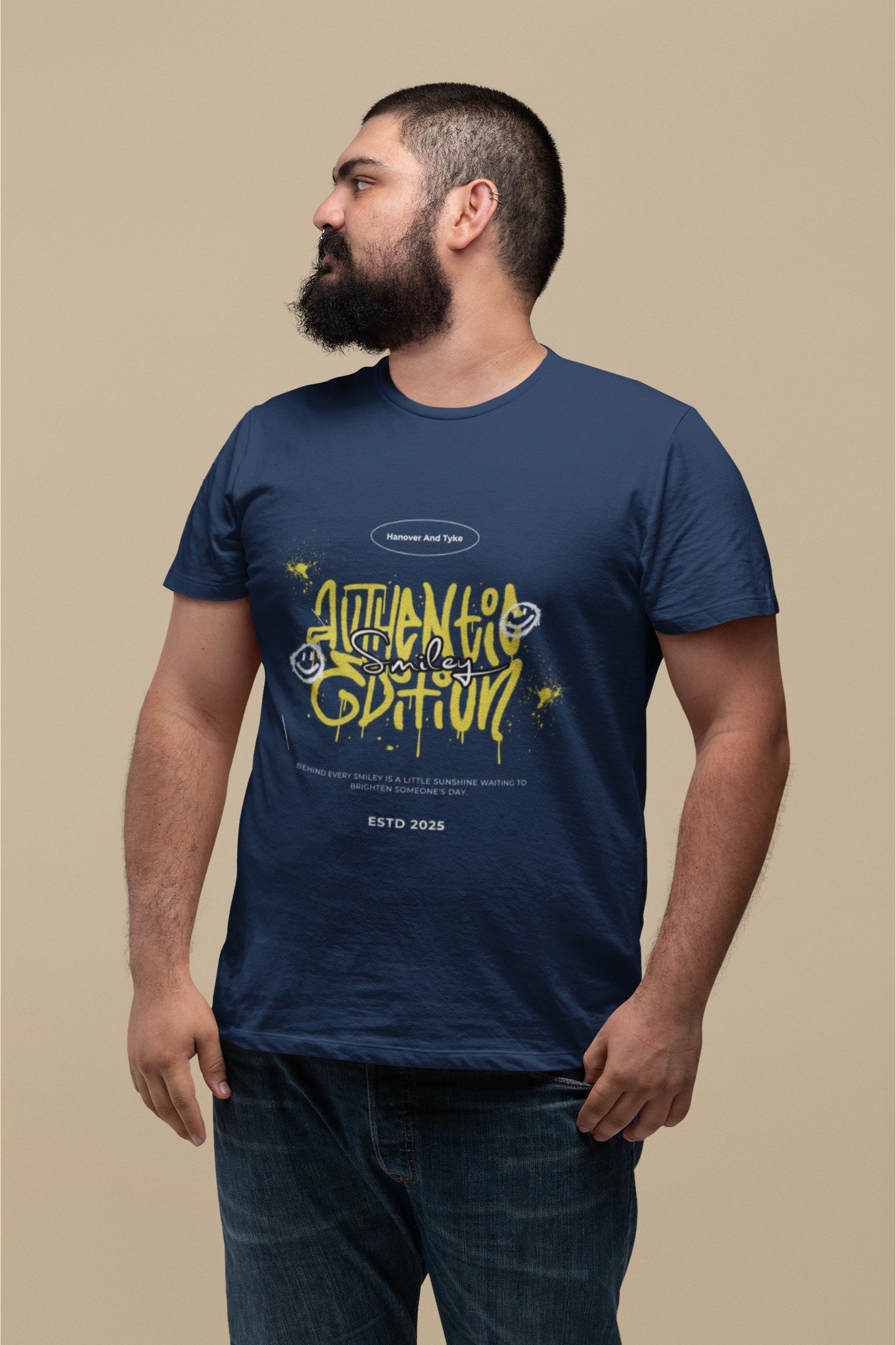 Authentic Smiley Edition - Swag 100% Cotton Tee