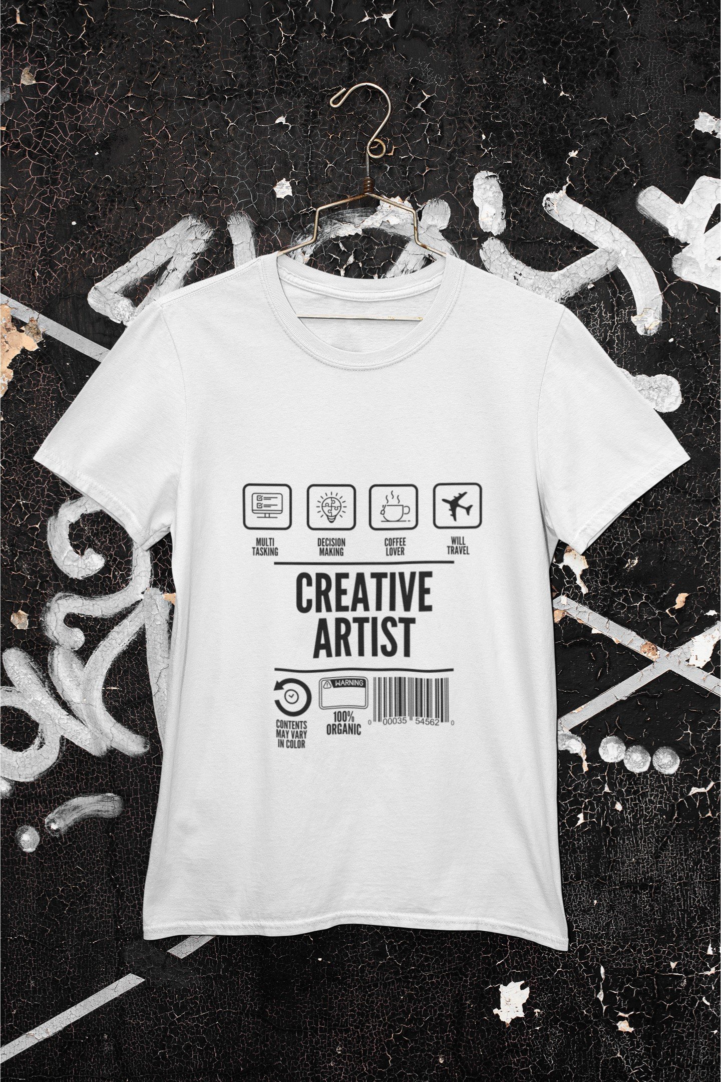 A Creative Artist - Swag Artistic 100% Cotton Tee - Image 2