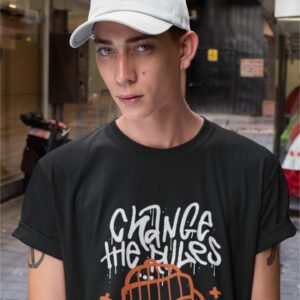 Alternative view of Change The Rules - Swag 100% Cotton Tee