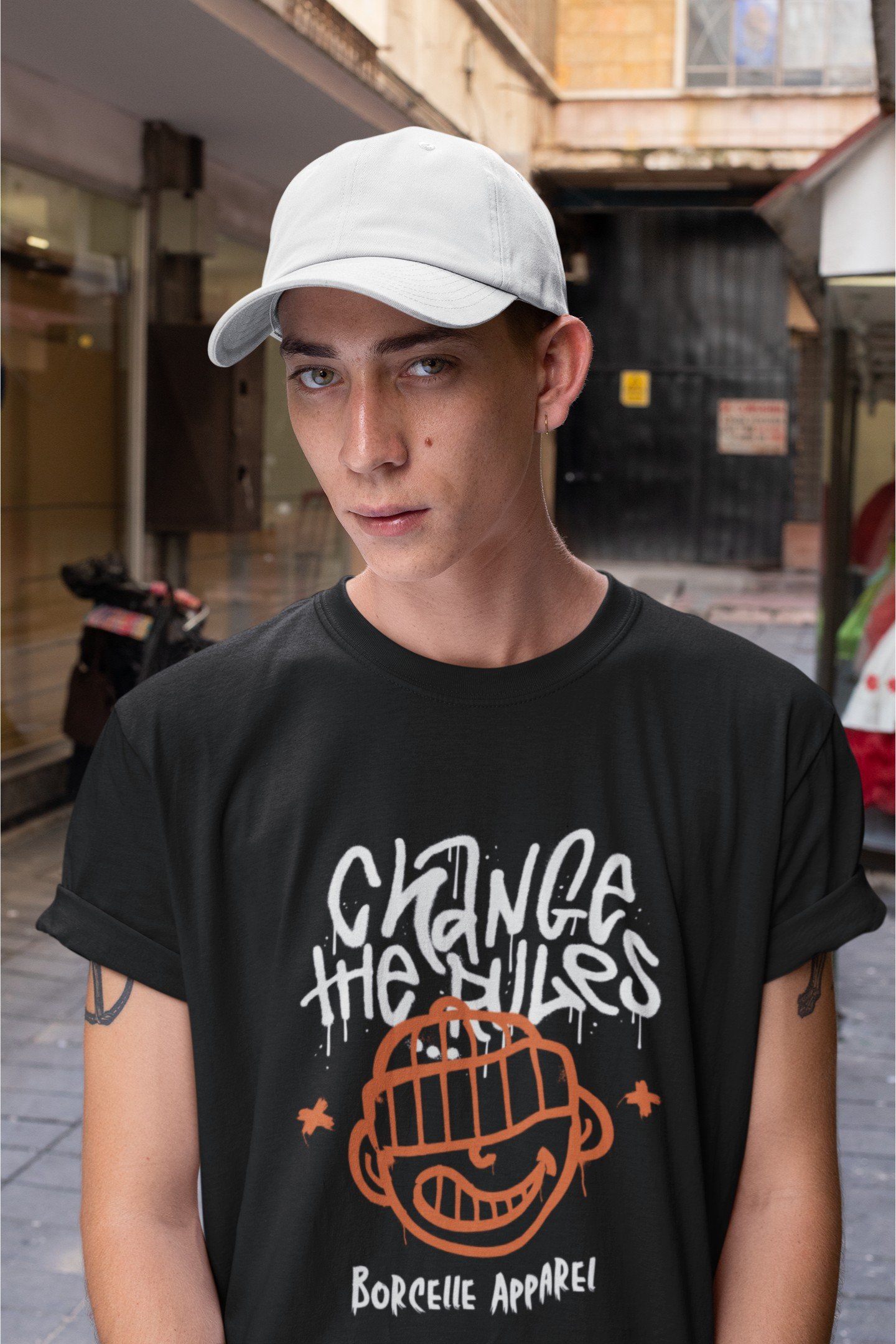 Change The Rules - Swag 100% Cotton Tee - Image 2