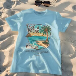Alternative view of Don't Forget To Take a Break - Swag 100% Cotton Tee