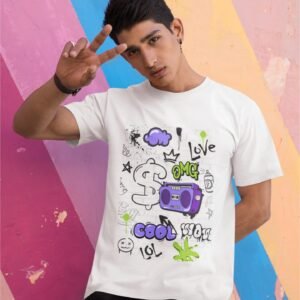 A Cool Graffiti - Swag 100% Cotton Tee