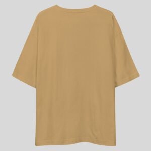 Alternative view of Plain drop shoulder Tee - Beige