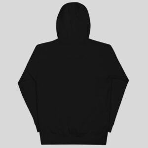 Alternative view of Zipper Hoodie - Black