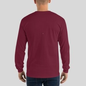 Alternative view of Full Sleeve Tee - Maroon