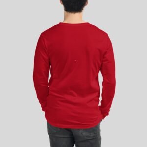 Alternative view of Full Sleeve Tee - Red