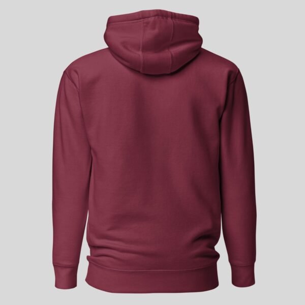 Hoodie - Maroon - Image 2