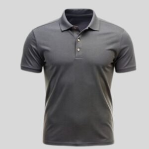 Polo-shirt - Charcoal Grey