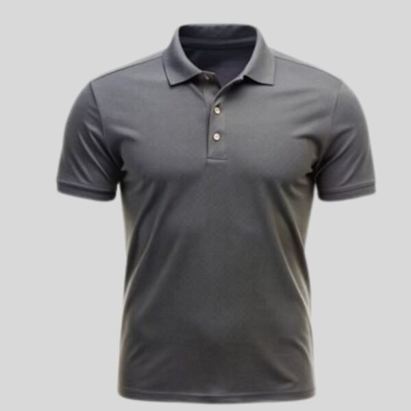 Polo-shirt - Charcoal Grey