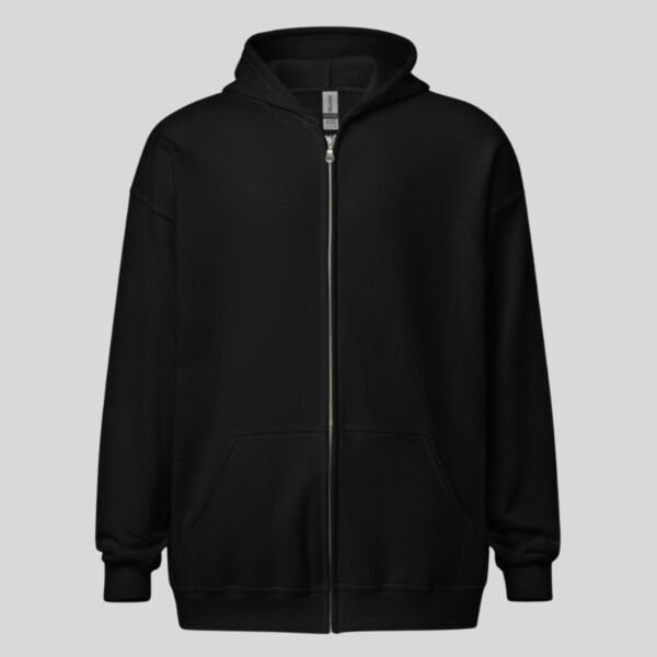 Zipper Hoodie - Black
