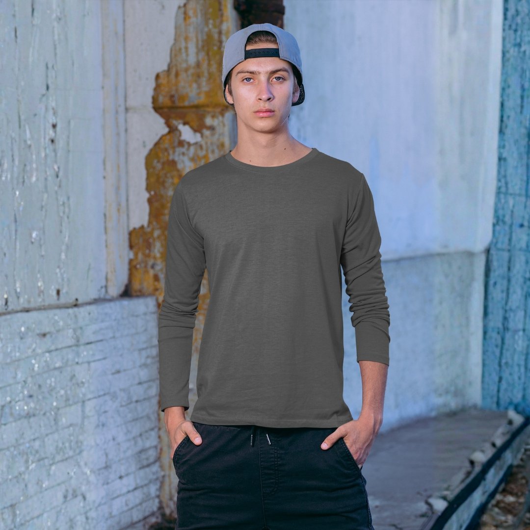 Full Sleeve Tee - Charcoal Grey