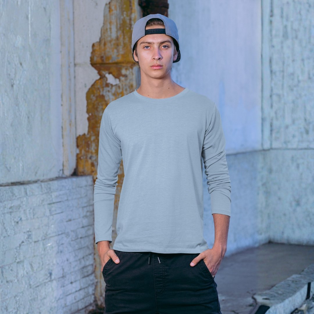 Full Sleeve Tee - Sky Blue
