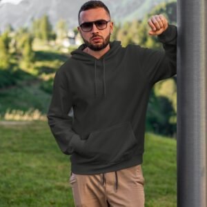 Alternative view of Hoodie - Black