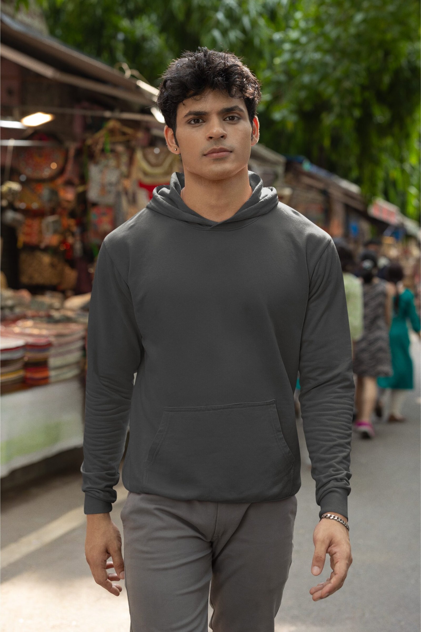 Hoodie - Charcoal Grey