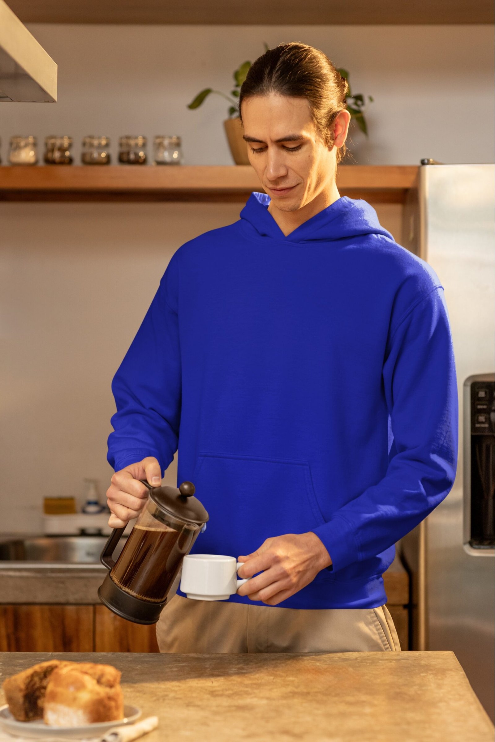 Hoodie - Royal Blue - Image 2